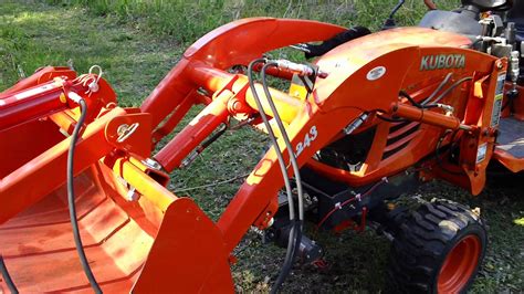 kubota grapple bucket attachment